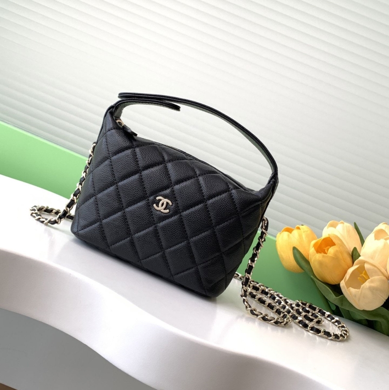 Ch*el top handle bags